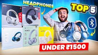 TOP 5 Best Wireless Headphones under ₹1500/- in 2025 