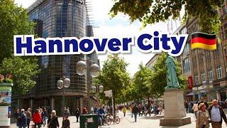 4K Hannover City Germany  Walk in Tour  Ultra HD (Episode 2)