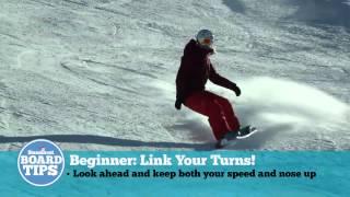 Snowboarding Tips-Linking Beginner Turns-Steamboat Ski Resort Pro and X-Games Medalist Erin Simmons