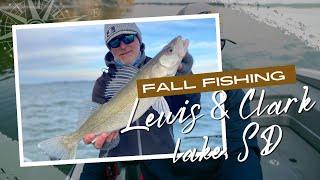 Fall Fishing on Lewis & Clark Lake, SD