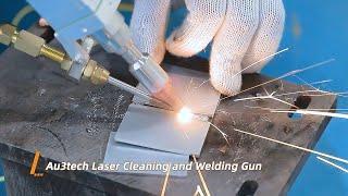 AccTek 3000W Laser Welding Cleaning and Cutting Machine with Au3tech Controller