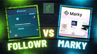 Followr VS Marky: Social Media AI Automation Software Battle