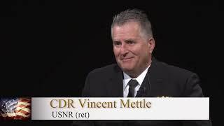 CDR Vincent Mettle, USNR (ret) veteran interview 10-22-2024