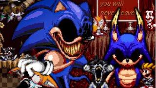 SONIC.EXE ONE MORE TIME REPIXELED - NEW SECRET ENDING - ALL SECRETS & EASTER EGGS (Sonic.OMT Remake)