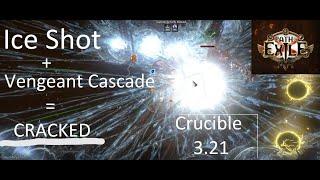 Path of exile 3.21 Crucible ICE SHOT DEADEYE build + showcase