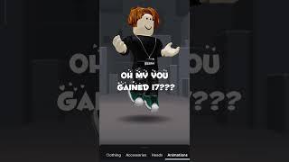 i only gained 17 subs today #funny #roblox #trending #newtrend #robloxedit