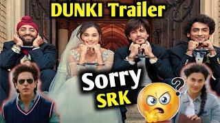 DUNKI Trailer Reaction! Sharukh khan update by Sandeep Naagar Bollywood