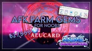 How To AFK Farm Gems FAST (+Macro File) | Anime Vanguards