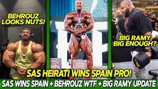 Sas Heirati WINS Spain Pro! + Is Big Ramy BIG ENOUGH Now? + Behrouz Tabani LOOKS INSANE 1 Week Out