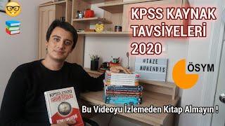 KPSS KAYNAK TAVSİYELERİ | 2020 KPSS Kitap Tavsiyesi | Kpss Lisans Kullandığım Kaynaklar