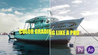 Color Grading Like a Pro EP 1 (Color correction and color grading tutorial) Premiere Pro Explained