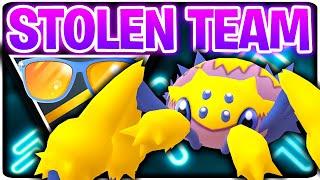 I stole this BUSTED *BUFFED* FURY CUTTER GALVANTULA team and I destroyed the Summer Cup | GBL