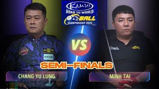 CHANG YU LUNG VS  MINH TAI | SEMI-FINALS | KAMUI ROAD TO WORLD 10BALL CHAMPIONSHIP 2025 QUALIFIER 3