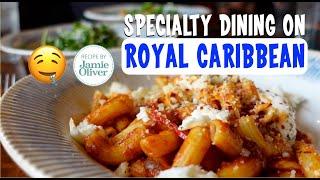 Royal Caribbean's "Jamie Oliver" Italian Restaurant Symphony of the Seas Specialty Dining