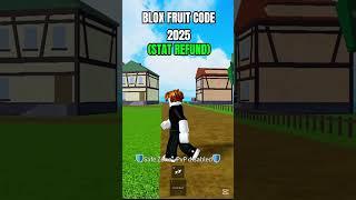 Blox Fruit Code (2025) STAT RESET #roblox #bloxfruits #youtubeshorts #best