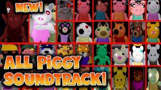 ROBLOX PIGGY ALL SOUNDTRACKS NEW UPDATE CHARACTERS/SKINS! | Piggy Roblox