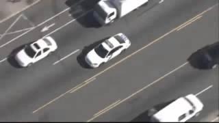 Philadelphia Police Chase Stolen Cruiser 3/5/13 (Benny Hill Version)