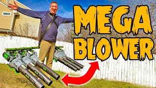 MEGABLOWER - MOST POWERFUL LEAF BLOWER EVER!!!! 