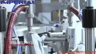 Rotary Pick Fill Seal Packaging Machine for Spout Pouch