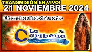 Caribeña día: Resultado CARIBEÑA DIA del JUEVES 21 de noviembre de 2024.