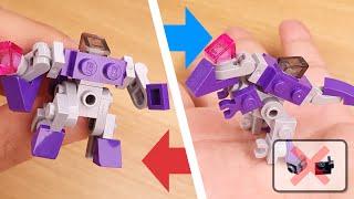 LEGO brick robot transformers tutorial - Tyrannosaurus - MegaRex