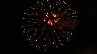 Colourful firework with relaxing piano music (New Year's Eve Screensaver)