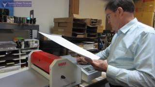 MBM GoCrease SEMI: Programmable Creaser & Perforator Demonstration