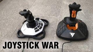 Budget Joystick War, Extreme 3d Pro  Vs T16000m FCS