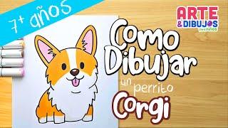 Como dibujar un PERRITO | Arte y Dibujos para Niños