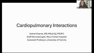 Cardiopulmonary Interactions