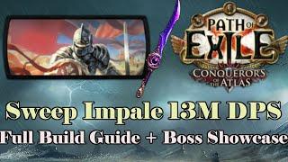 Path Of Exile 3.9- Sweep Impale 13M DPS | Guide+ Showcase