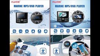 New Arrivals:Marine Audio MP3 USB Player Waterproof IP66