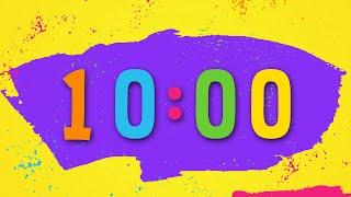 10 Minute Kids Cleanup Countdown with Song! (HD)