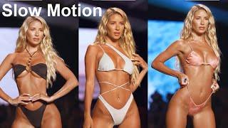 Sierra Skye Slow Motion Swimwear Fashion Week