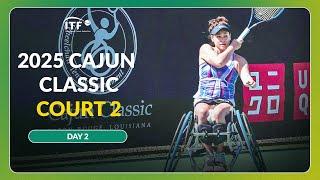 Live: 2025 Cajun Classic – Court 2, Day 2