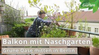 Willkommen im Himmelsnest: Stadtbalkon mit Naschgarten | MDR