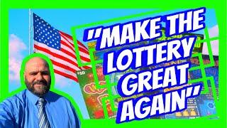 MAKE THE LOTTERY GREAT AGAIN!  MASS LOTTERY SCRATCH TICKETS - I BOUGHT $100 WORTH 