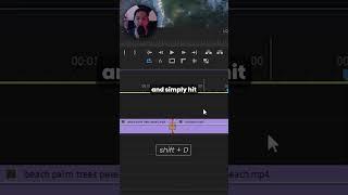 FASTEST WAY to add a fade transition in PREMIERE PRO! #shorts  #premierepro  #videoediting