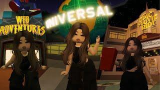 come with me to universal studios! | roblox