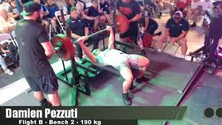 Damien Pezzuti -  830 kg/1829.8 lbs Total - Boss Of Bosses 4