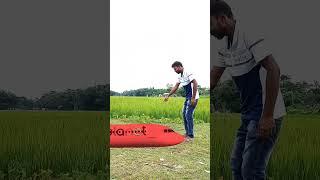 plane landing funny magic video by D.S MAGIC TV