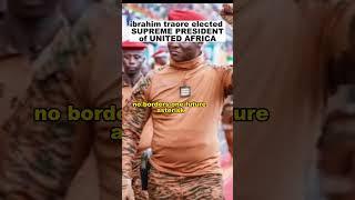 One Africa, One Voice – Ibrahim Traoré Leads a New Era of African Unity  #ibrahimtraore