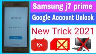 Samsung J7 Prime (G610F) Frp Bypass Without pc | New Trick 2021 | Bypass Google Account 100% Working