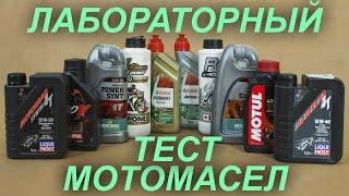 Тест популярных моторных масел