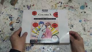 Colorex manga kit unboxing. Looking through the contents.