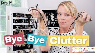 Declutter Jewelry & Hair Tools with Me - Day 14 - 30 Day Declutter Challenge