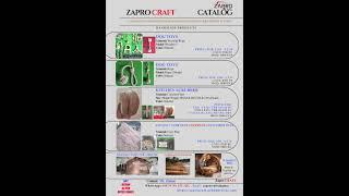 Zapro Handmade Craft Catalog with Price.