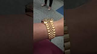 Solvil et Titus Automatic Geneva Swiss Made Vintage 10k Gold filled plated.