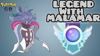 SHADOW MALAMAR MAKE @Dark_PhoenixOOO7 LEGEND IN GREAT LEAGUE| POKEMON GO BATTLE LEAGUE