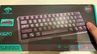 K620 Leaven Keyboard Unboxing and review